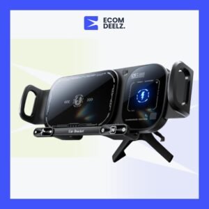 حامل هاتف مغناطيسي للسيارة مع شحن لاسلكي سريع